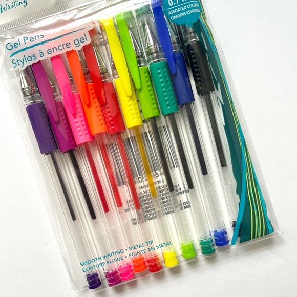 🏷️ assorted colorful writing pens set 0.7mm set of 10 pens - Picture 10 of 14